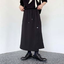 Load image into Gallery viewer, Double Hem Button Cropped Culottes
