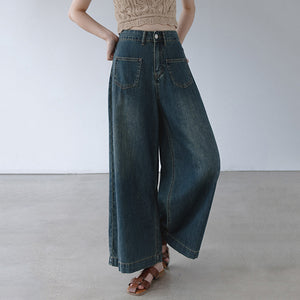 Straight Wide-leg Loose Trousers