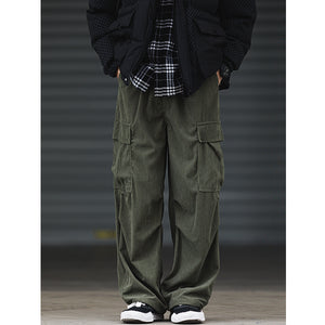 Winter Corduroy Casual Wide-leg Pants