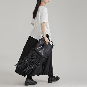 Pleated Puffy Half-length Skirt