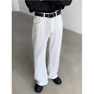 Straight Loose Casual Wide-Leg Pants