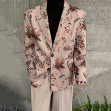 Load image into Gallery viewer, Retro Floral Printed Casual Blazer
