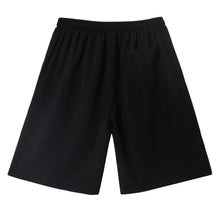 Load image into Gallery viewer, Summer Black Drawstring Loose Pants
