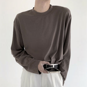 Solid Long Sleeve T-shirt