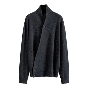 Loose-fitting Knitted Robe Cardigan