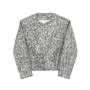 Sequined Stage Loose Short Jacket