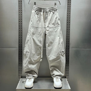 Summer Quick-drying Multi-pocket Loose Trousers