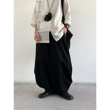 Load image into Gallery viewer, Loose Cotton And Linen Wide-Leg Pants
