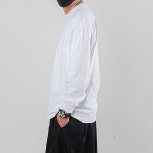 Loose Drop Sleeve Long Shirt