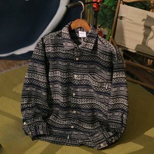 Brushed Loose Thick Wool Warm Shirt