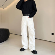 Load image into Gallery viewer, Multi-pocket Straight Pants
