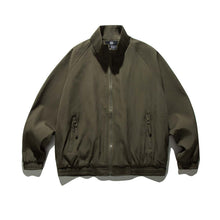 Load image into Gallery viewer, Stand Collar Loose Flight Jacket
