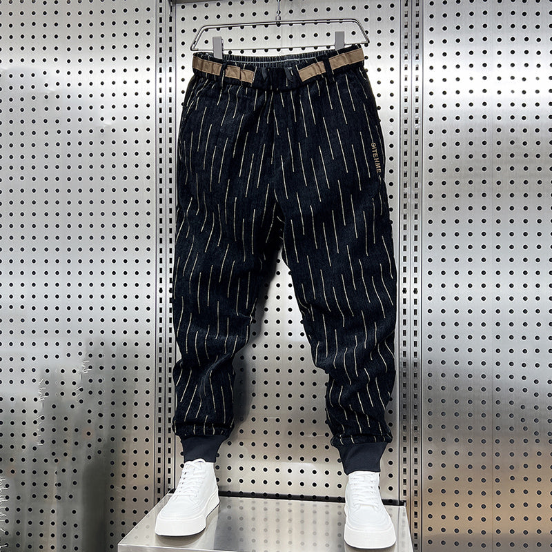 Corduroy Slim Fit Pencil Pants