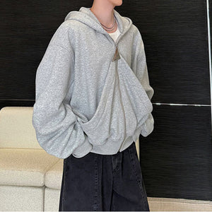 Casual Hooded Loose Sweatshirt