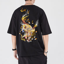 Load image into Gallery viewer, Kirin Embroidered Short Sleeve T-Shirt
