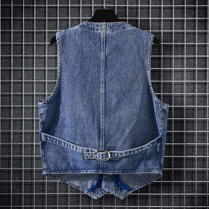 Summer Denim Casual Vest