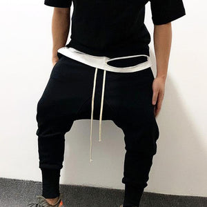 Drop Drawstring Trousers