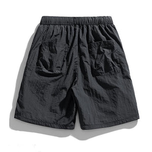 Casual Solid Color Pocket Cargo Shorts