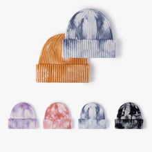 Load image into Gallery viewer, Tie-dye Hip-hop Wool Knit Hat
