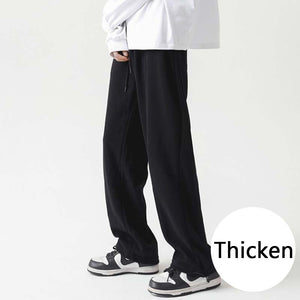 Loose Straight Leg Drawstring Sweatpants