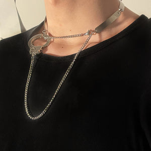 Titanium Steel Hip Hop Necklace