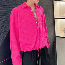 Load image into Gallery viewer, Bright Half-Placket Pullover Shirt
