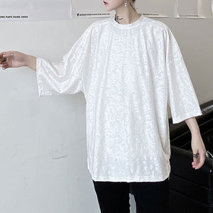 Loose Dropped Shoulder Short Sleeve T-Shirt