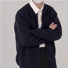 Load image into Gallery viewer, Solid Color Crew Neck Zip Cardigan
