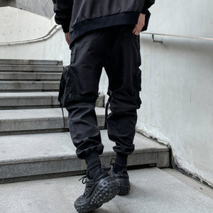 Techwear Multi-pocket Cargo Tooling Trousers