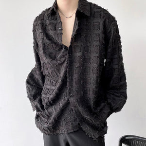 Dark Raw Long Sleeve Shirt