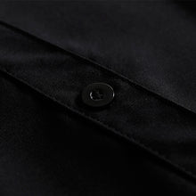 Load image into Gallery viewer, Two Pocket Loose Black Shirt
