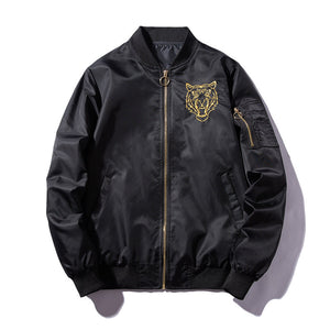 Embroidered Bomber Jacket