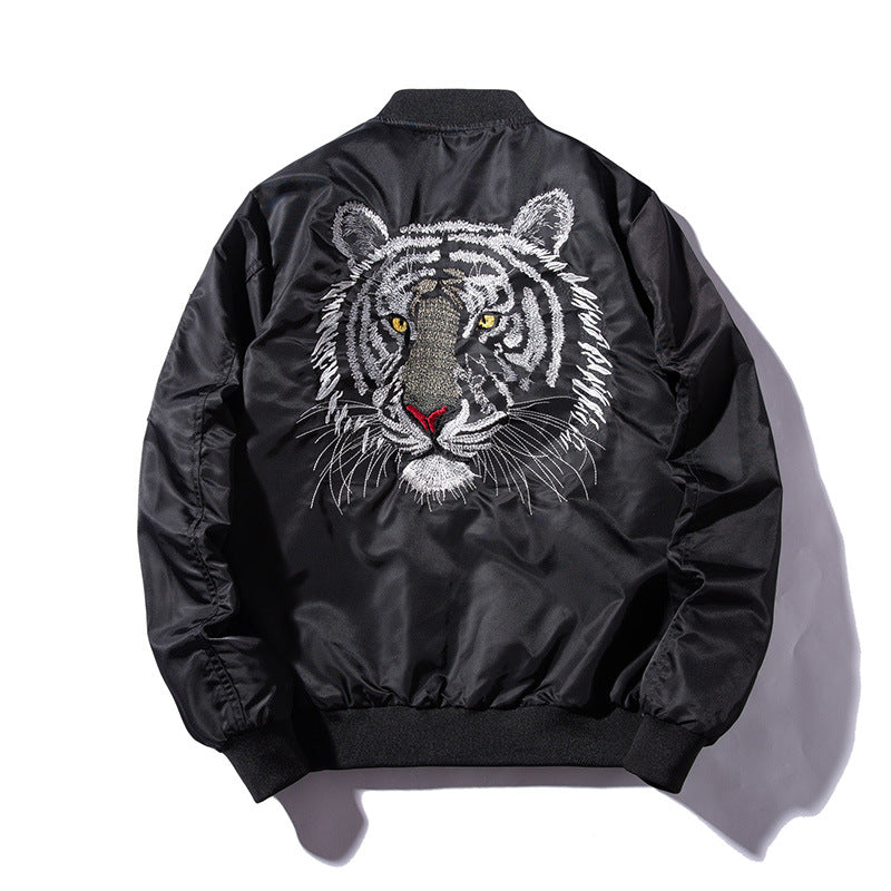 Embroidered Bomber Jacket