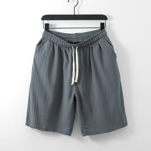 Retro Cotton Linen Shorts