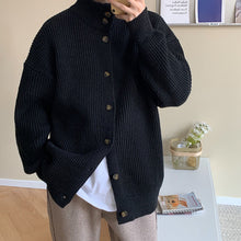 Load image into Gallery viewer, High Neck Knitted Cardigan
