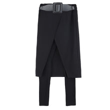 Load image into Gallery viewer, Women&#39;s Dark Fake Two-piece Pants
