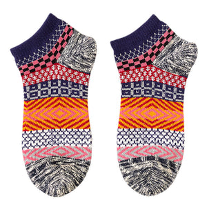 Retro Cotton Socks