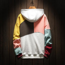 Load image into Gallery viewer, Contrast Patchwork Hoodie
