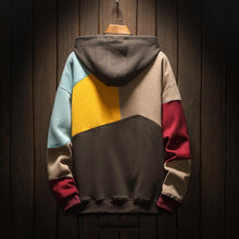 Load image into Gallery viewer, Contrast Patchwork Hoodie
