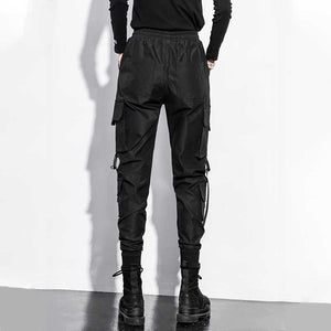 Slim Fit High Waist Leggings Cargo Pants