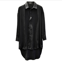 Load image into Gallery viewer, Irregular Tuxedo Long Sleeve Shirt
