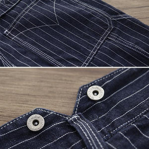 Men's Striped Loose  Jeans