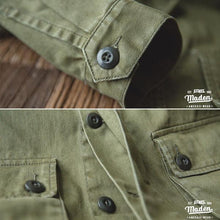 Load image into Gallery viewer, Retro Military Style Army Green Jacket
