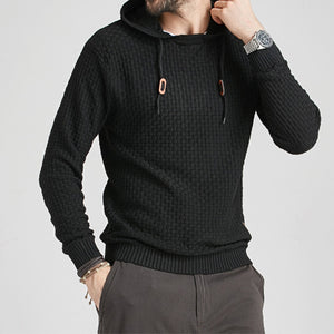 Hooded Pullover Knitted Bottoming