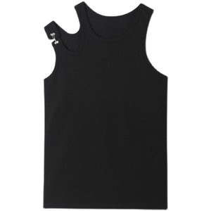 Slim Fit Sleeveless Pullover Tank Top