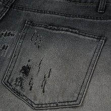 Load image into Gallery viewer, Ripped Denim Five Point Shorts
