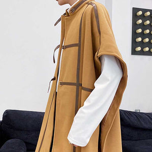 Mid Length Retro Cape Coat