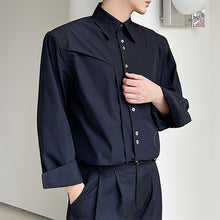 Load image into Gallery viewer, Three-dimensional Cut Long-sleeved Shirt
