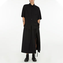 Load image into Gallery viewer, Loose Tie Wide-Leg Culottes
