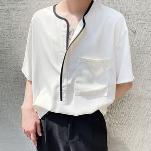 Round Neck Loose Shirt